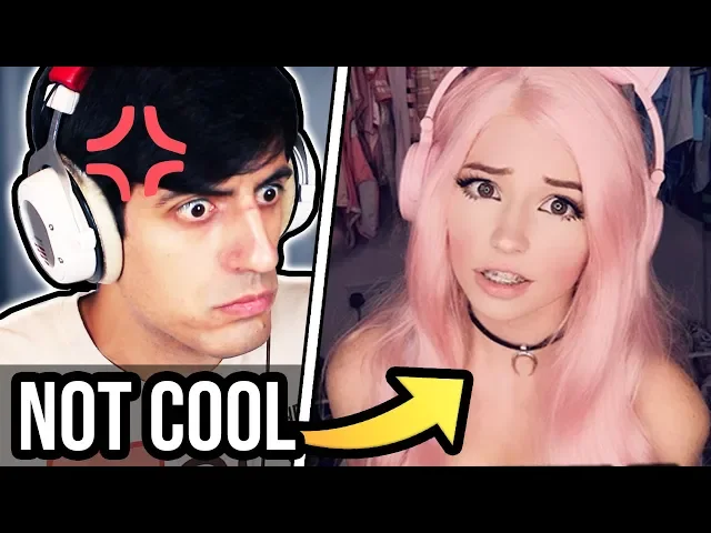 belle delphine copied me?